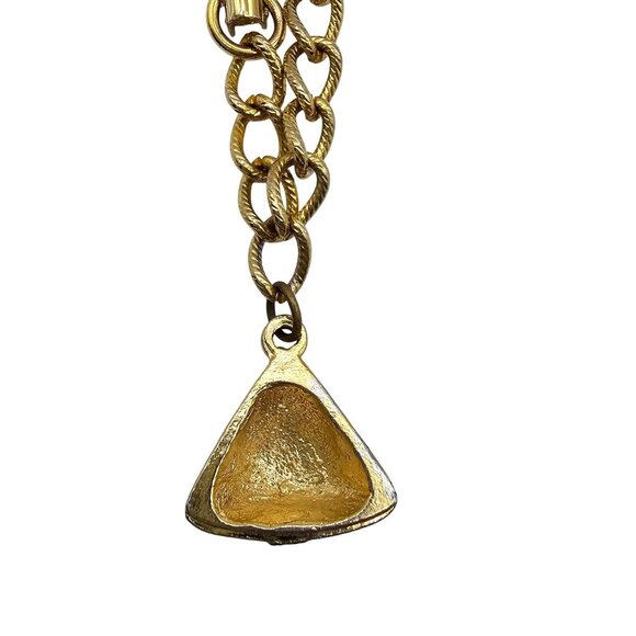 Vintage Apollo 11 1969 First Man On The Moon Gold Tone Charm Bracelet - Picture 4 of 11